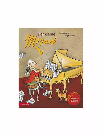 ANNETTE BETZ VERLAG | Buch - Der kleine Mozart mit Audio-CD | 
